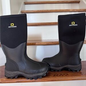 Drycode Black Waterproof Boots